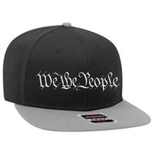 Load image into Gallery viewer, We The People Black/Grey Lid (Snapback)

